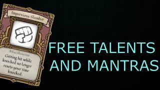 HOW TO GET FREE MANTRA AND TALENTS | DEEPWOKEN