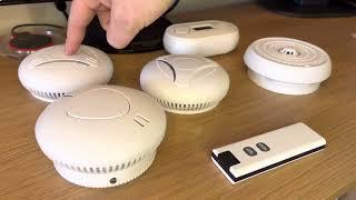 Device Setup - How to Pair Interlinked Battery Smoke Alarms Scottish Fire Regulation Smart Detect UK