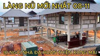 Tin Mới Nhất Về Làng Nủ! Bên Trong Ngôi Nhà Hoàn Thiện Có Gì? Những Ngôi Nhà Kế Tiếp Lắp Cửa Sơn Bả