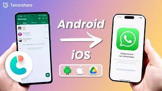 WhatsApp Chats von Android auf iPhone übertragen & von Google Drive wiederherstellen