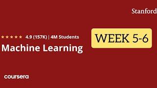 Machine learning Coursera quiz answers week 5 to week 6 | Coursera machine learning Course #Coursera