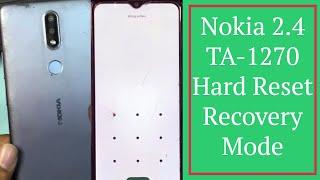 Nokia 2.4 TA-1270 Hard Reset Remove Pattern Pin Lock || Nokia Recovery Mode