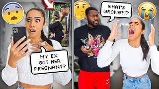 Getting MAD That My EX Got ANOTHER GIRL PREGNANT !! PRANK ON FIANCE!