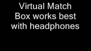 Virtual 3D audio matchbox - holophonics