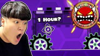 DORAMI vs EXTREME ROULETTE (1 HOUR LIMIT CHALLENGE) | Geometry Dash