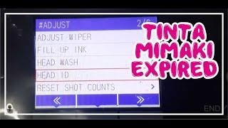 tinta mimaki expired