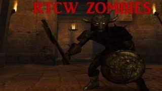 "ZOMBIES" RTCW Zombie Catacombs and ancient creature boss killing