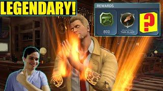 Heroic 7 Boss Constantine Gives Me Legendary Reward Injustice 2 Mobile