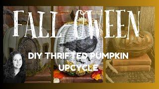 DIY Pumpkin Thrift Flips Part 1 of 3 ~ Fall & Halloween Decor ~ IOD ~ Dollar Tree ~ Decoupage