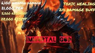 ESO PVP EXTREMELY OVERPOWERED TOXIC ONE SHOT BURST DOT DRAGON KNIGHT "IMMORTAL GOD"