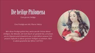 Vortrag Heilige Philomena