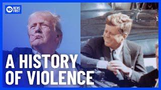 Trump Shooting Joins A History Of US Political Assassinations | 10 News First