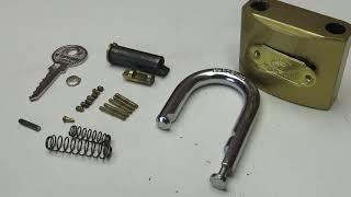 Disassemble Padlock in 2 minutes without key  NEW