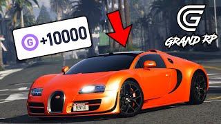 I Spent Over 10,000 Grand Coins Trying to Win the Bugatti Veyron in GTA 5 RP...