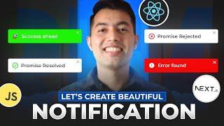 React Toastify Tutorial: Create Beautiful Notifications for our Next.JS App