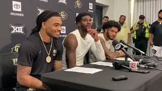 CU Buffs Press conference: Shedeur Sanders, Will Shepard, Cam Silmon-Craig after complete win at UCF