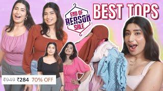 Myntra EORS Sale HAUL - MODEST TOPS for College, Office 