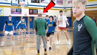 I Crashed A Varsity Basketball Tryout & Dropped 32 points!