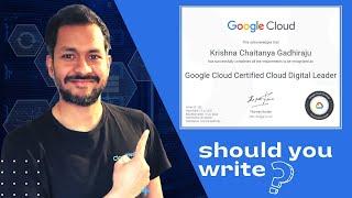 Google Cloud Certified Cloud Digital Leader - My Experience