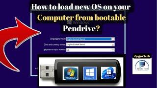 How to install new os in your computer? ||ZyoJyo Tech||