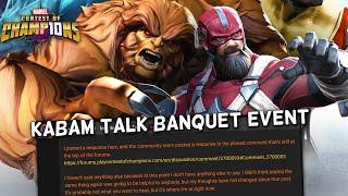 Kabam Talk About Banquet Event With More Analytical Data To Come In | Marvel Champions