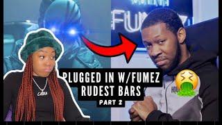 UK DRILL: RUDEST PLUGGED IN WITH FUMEZ BARS (PART 2) | REACTION!