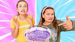 TURN THIS UGLY SLIME TO THE PRETTIEST SLIME CHALLENGE! | JKrew