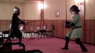 SCA Practice: Cut & thrust longsword