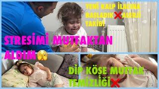 YENİ KALP İLACINA BAŞLADIK,ALERJİ TAKİBİSTRESİMİ MUTFAKTAN ALDIM🫣12 SAAT DİP KÖŞE MUTFAK TEMİZLİĞİ🫣