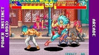 Power Instinct Longplay (Arcade) [QHD]