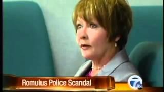 Secretary testifies in police scandal