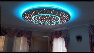 Installing Unique Starlight Ceiling Panel For Children's Room