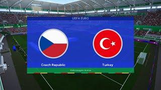 CZECHY - TURCJA EURO 2024 - SYMULACJA skrót