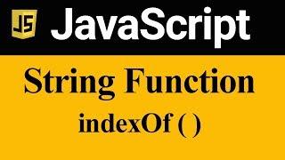 indexOf Method in JavaScript (Hindi)