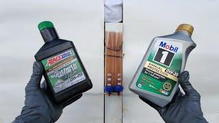 DO NOT USE this engine  oil? Amsoil signature series or Mobil 1.