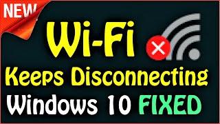 WiFi Disconnects Automatically Windows 10 \ 8 (English) Best Method