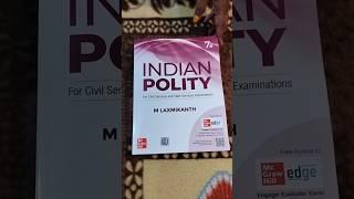 Unboxing: M LAXMIKANT INDIAN POLITY  #indianpolity  #mlakshmikant #unboxing