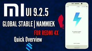 Redmi 4 | MiUI 9.2.5 GLOBAL STABLE | Miui 9 | For REDMI 4/4X ( SANTONI ) New Update Release