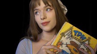 ASMR talk you to sleep, I'll read you a bedtime story in Russian, soft spoken