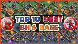 UNBEATEN  [TOP 10] BUILDER HALL 6 BASE  || BH6 BASE WITH LINK || BH6 BASE LAYOUT || BH6 AFTER UPDATE