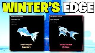 Roblox Fisch - NEW WINTER'S EDGE UPDATE (New Codes, Location, and How To Bestiary)