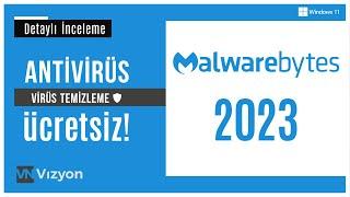 MALWAREBYTES Antivirüs Programı 2023 ( Ücretsiz  Sürümü ) l KULLANIM İNCELEMESİ