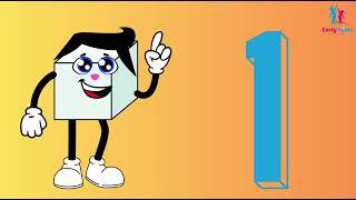 Learning the Number One | Animated Educational Video for Kids