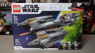 LEGO Star Wars General Grievous's Starfighter Set Review! (75286)