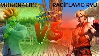 RAC|FLAVIO RYU vs MUGEN4LIFE SFII' CE