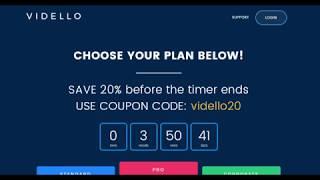 Vidello Review and Bonuses