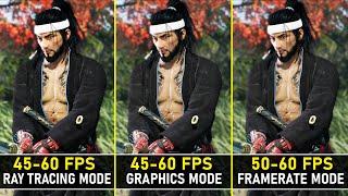 Rise of the Ronin | PS5 | Ray Tracing vs Graphics vs Performance Mode | Graphics Comparison