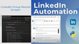 LinkedIn Group Results Scraper | LinkedIn Automation - Python,DataKund