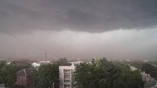 Начало бури в Краматорске 21 июля