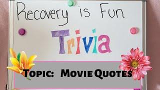 Trivia Time with Jexi | Movie Quotes